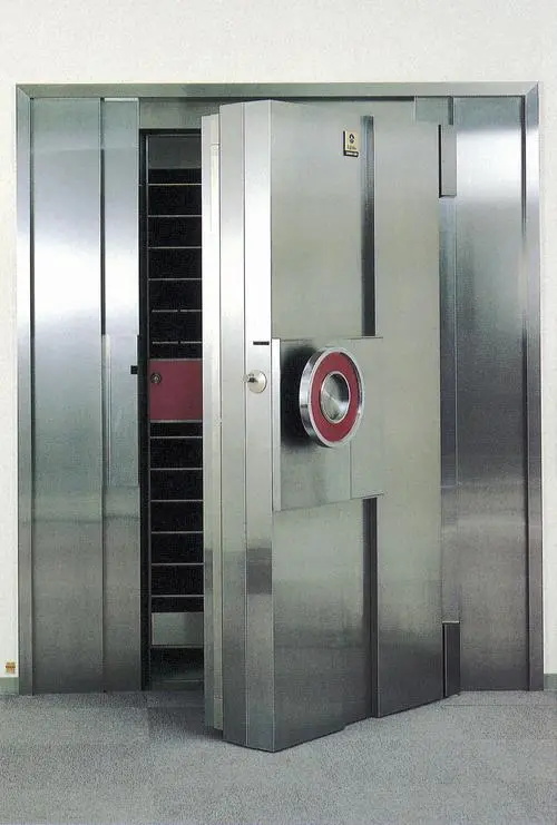  銀行金庫(kù)門(mén)